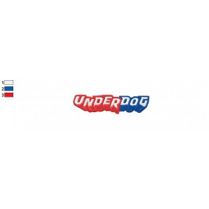 The Underdog Logo Embroidery Design